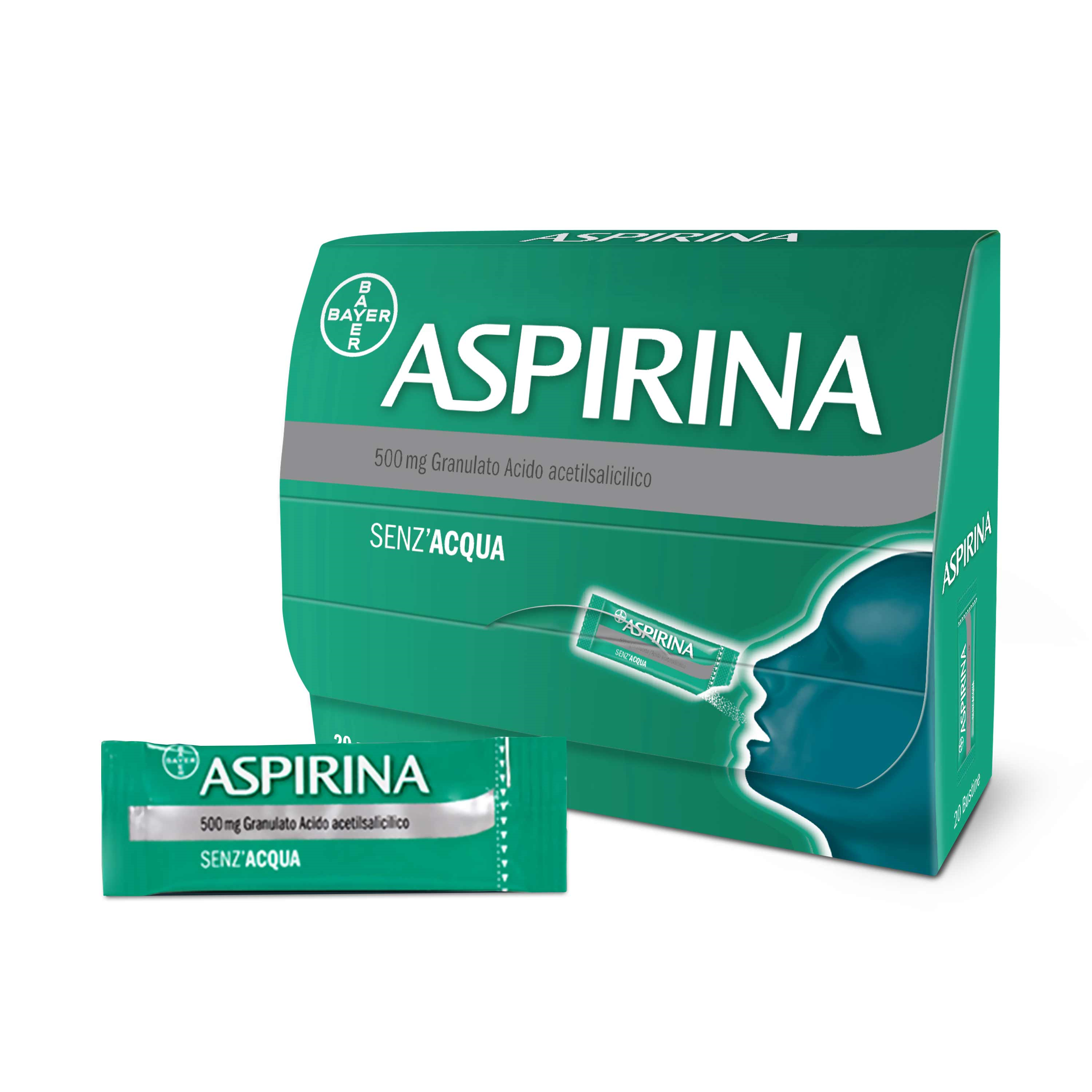 ASPIRINA*OS GRAT 20BUST 500MG - farmaidea24.com