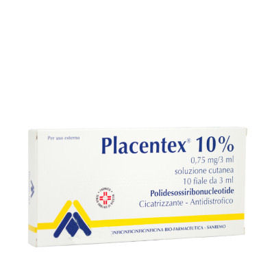 PLACENTEX*SOL CUT 10F 0,75MG - farmaidea24.com