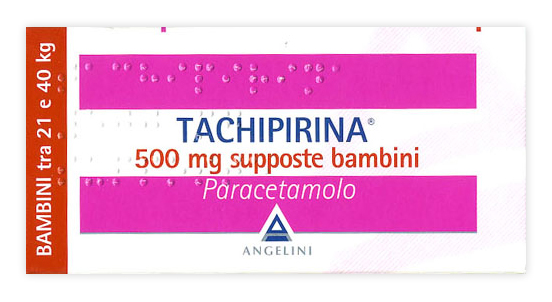 TACHIPIRINA*BB 10SUPP 500MG - farmaidea24.com