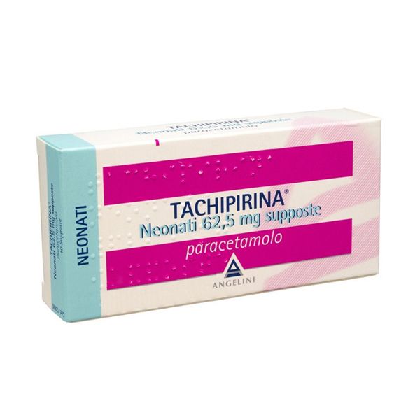 TACHIPIRINA*NEO 10SUPP 62,5MG - farmaidea24.com