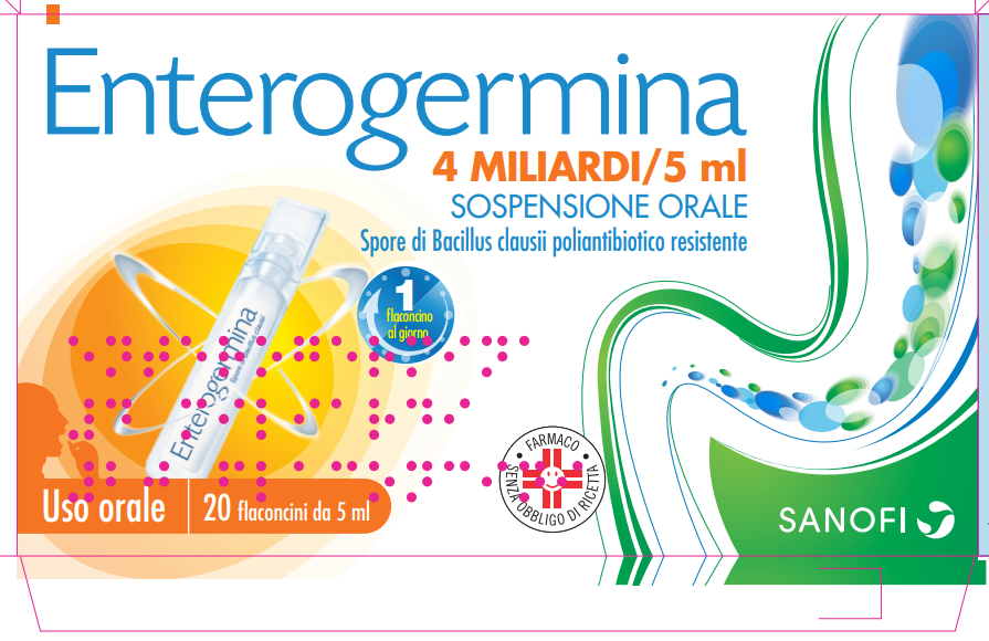 ENTEROGERMINA*OS 20FL 4MLD 5ML - farmaidea24.com