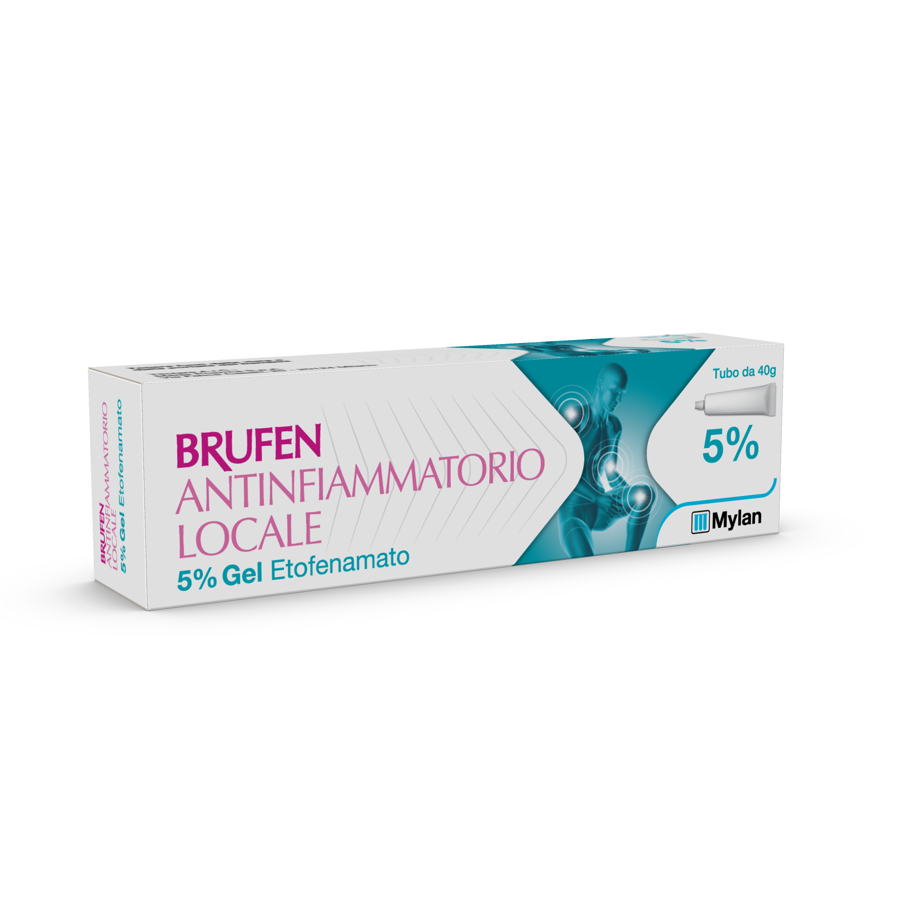 BRUFEN ANTINFIAMMAT*GEL 40G 5% - farmaidea24.com