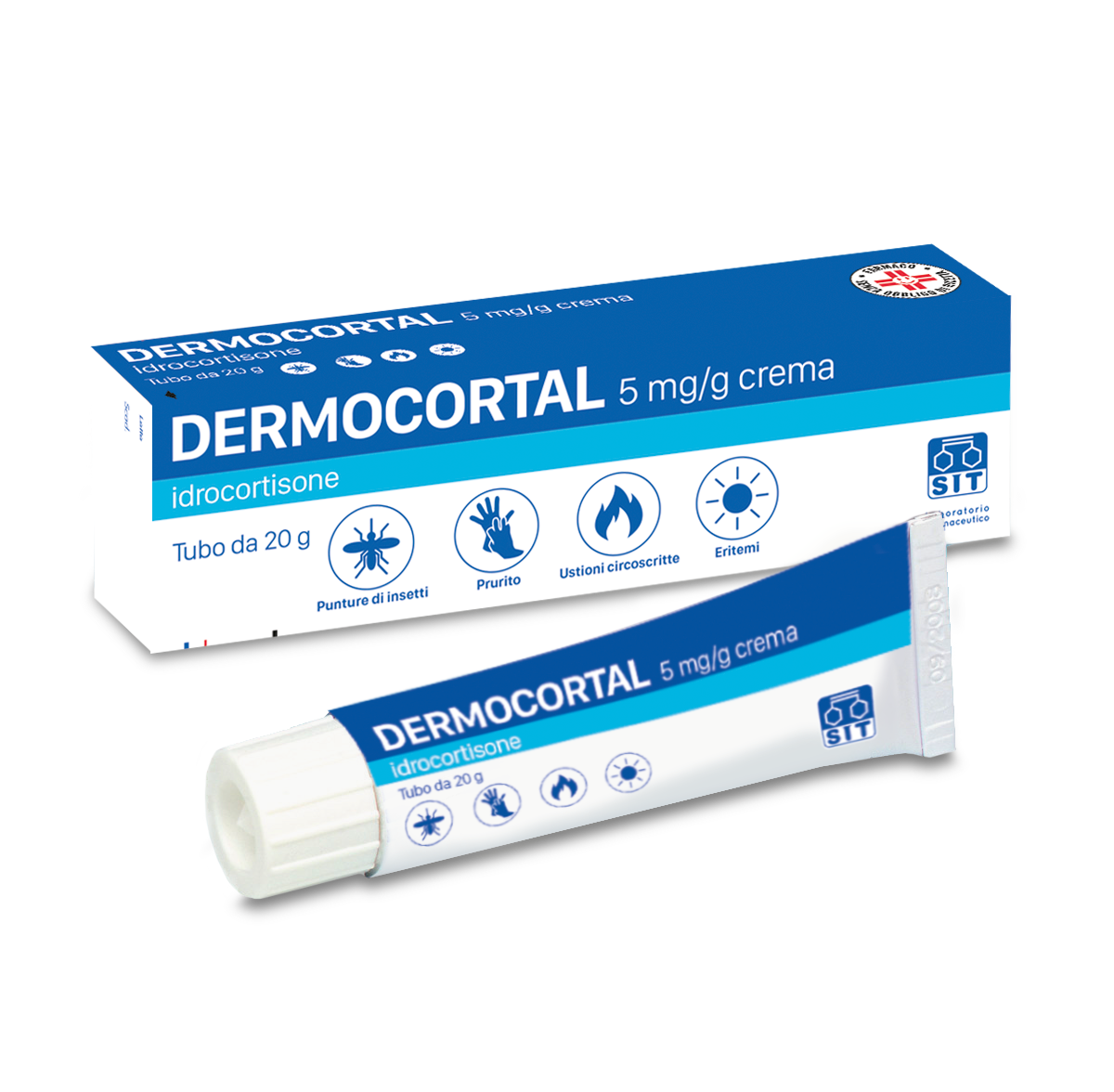 DERMOCORTAL*CREMA 20G 0,5% - farmaidea24.com