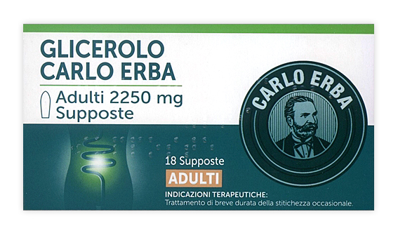 GLICEROLO*AD 18SUPP 2250MG - farmaidea24.com