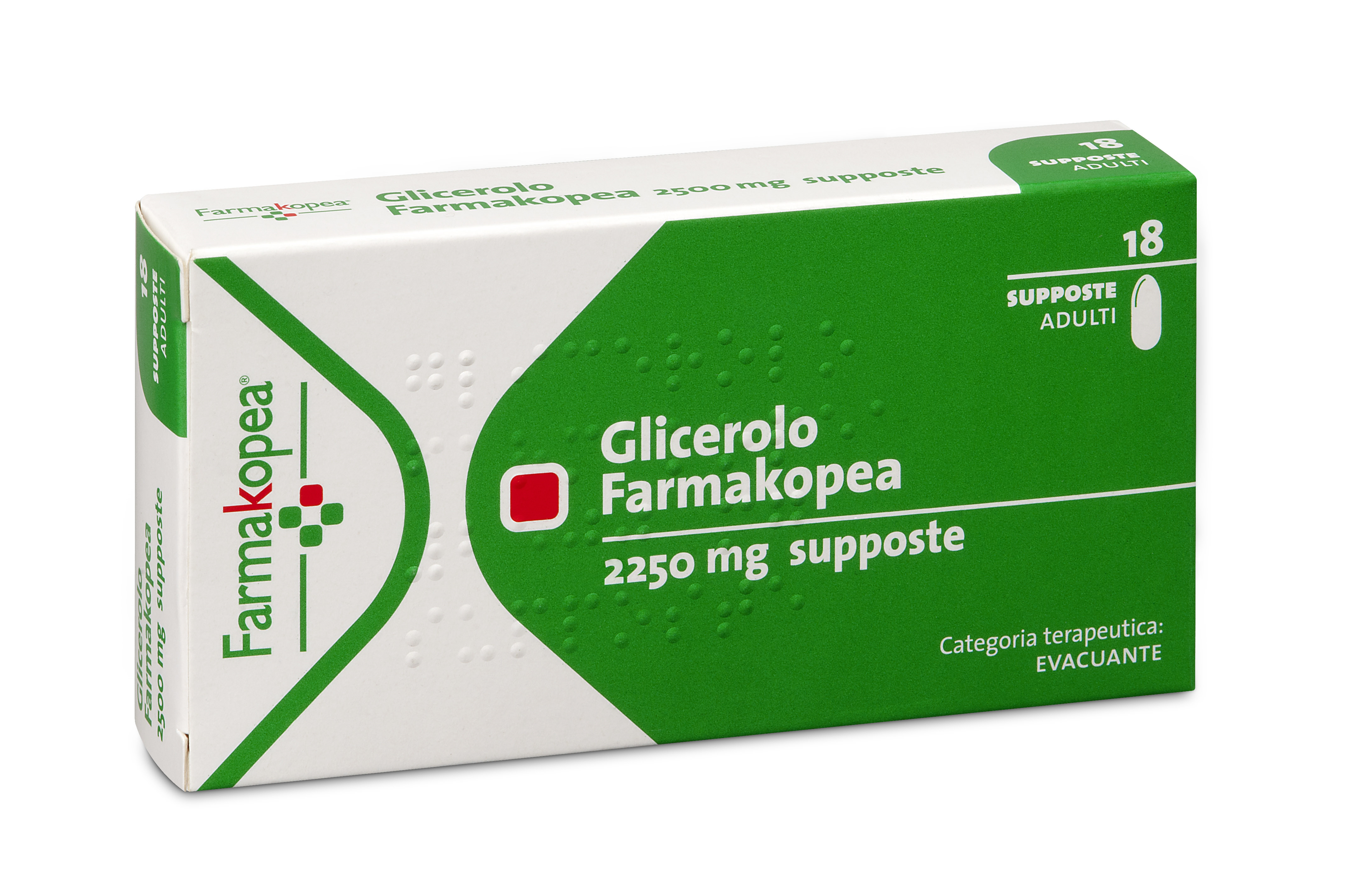 GLICEROLO FARMAK*18SUPP 2250MG - farmaidea24.com