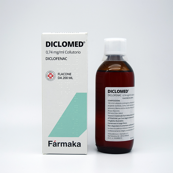 DICLOMED*COLLUT 1FL 200ML - farmaidea24.com