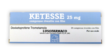KETESSE*20CPR RIV 25MG - farmaidea24.com