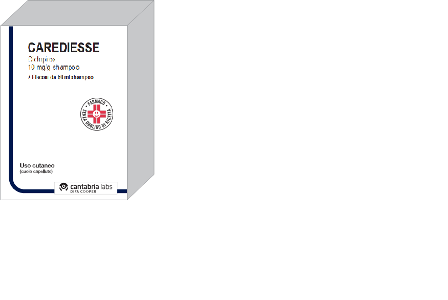 CAREDIESSE*SHAMP2FL 60ML10MG/G - farmaidea24.com