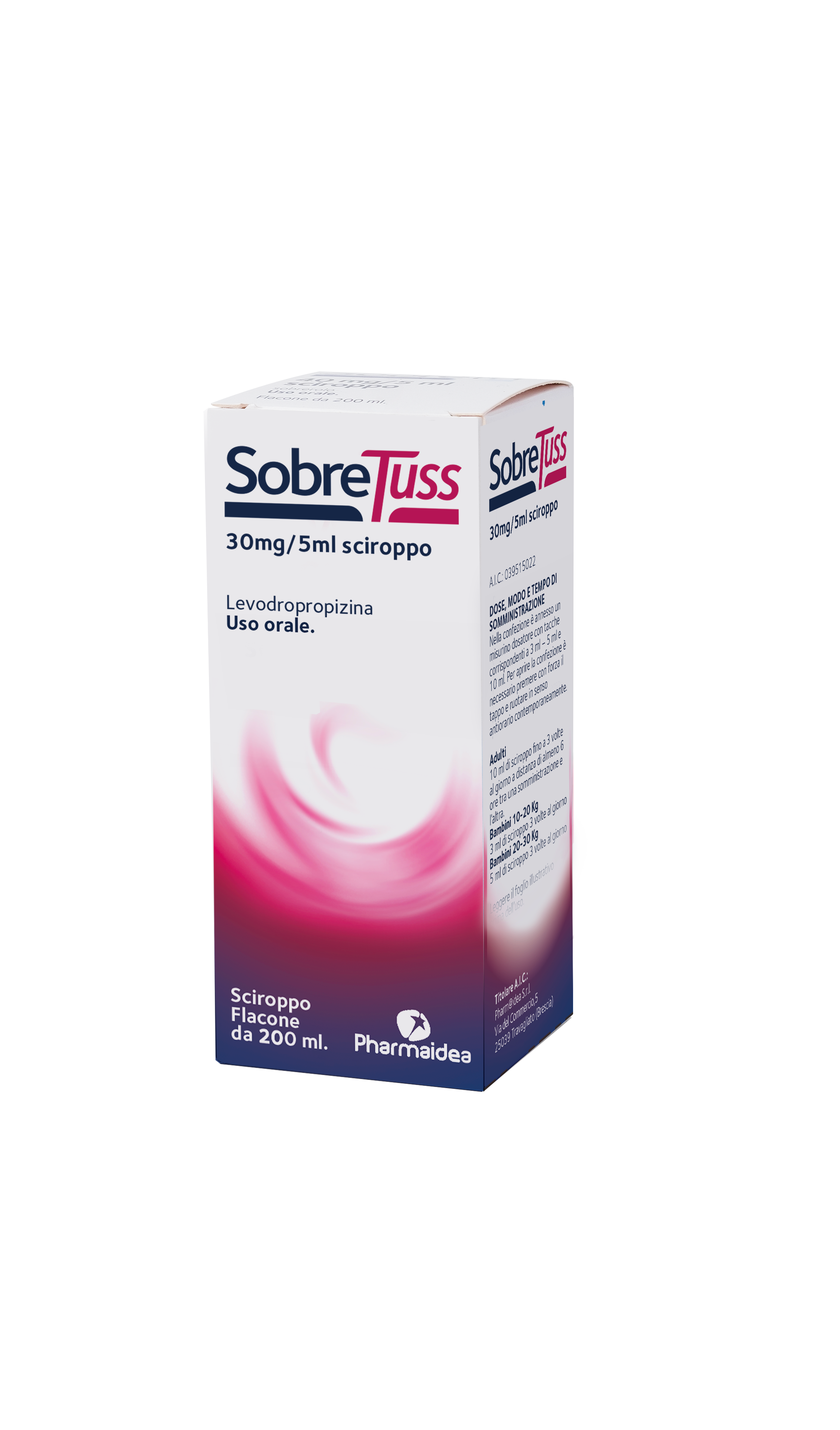 SOBRETUSS*SCIR 30MG/5ML - farmaidea24.com