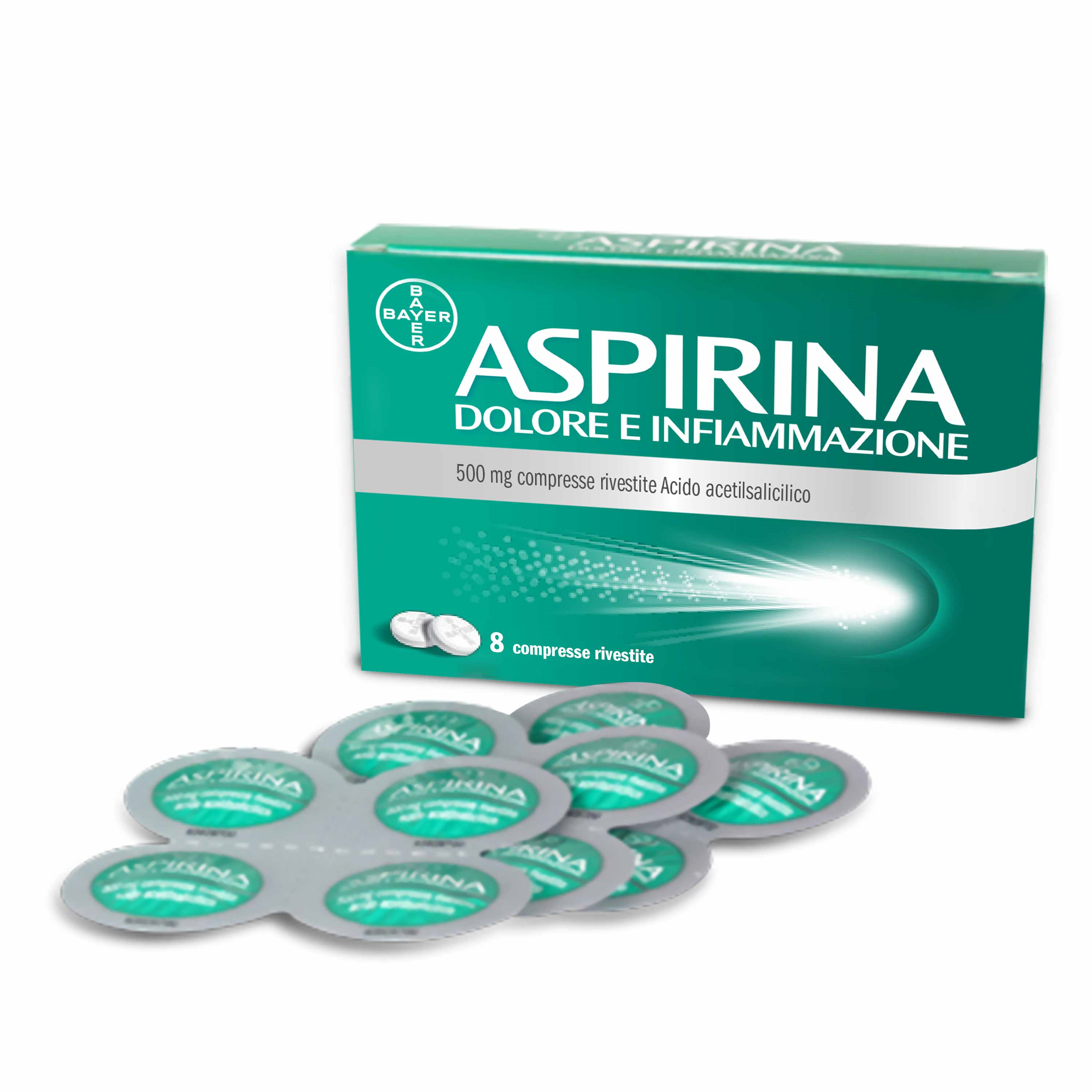 ASPIRINA DOLORE INF*8CPR 500MG - farmaidea24.com