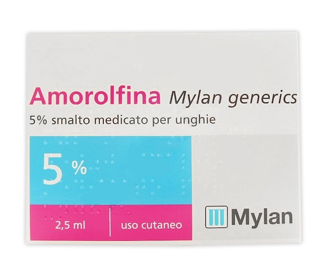 AMOROLFINA MY*SMALTO 2,5ML 5% - farmaidea24.com