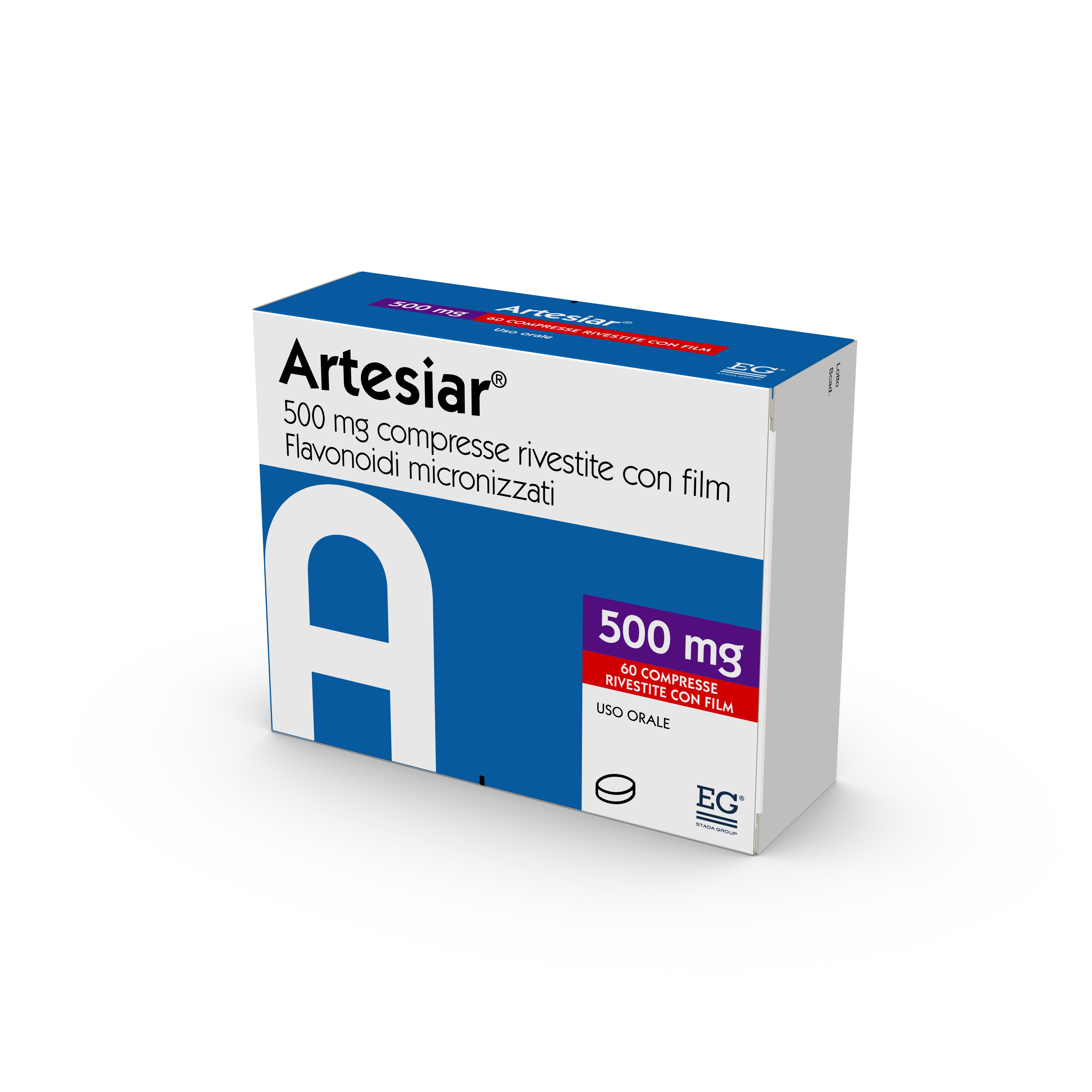 ARTESIAR*60CPR RIV 500MG - farmaidea24.com