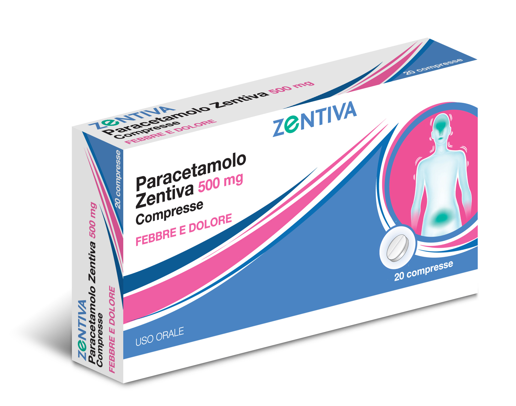 PARACETAMOLO ZEN*20CPR 500MG - farmaidea24.com