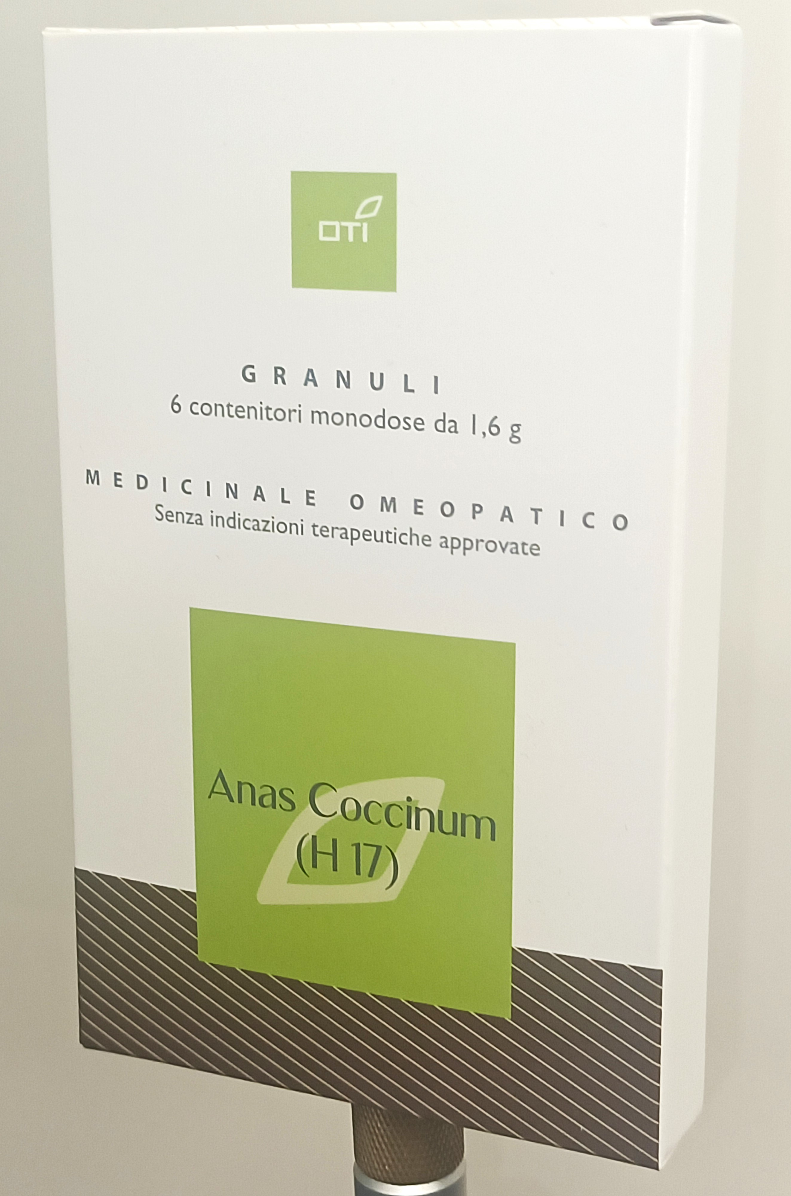 ANAS COCCINUM H17*6 MONOD 1,6G - farmaidea24.com