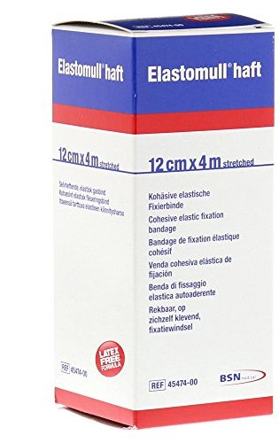 BENDA ELASTICA AUTOADESIVA ELASTOMULL HAFT COMPRESSIONE FORTE 12X400 CM - farmaidea24.com