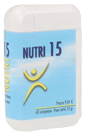 NUTRI 15 60 COMPRESSE - farmaidea24.com