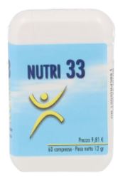 NUTRI 33 60 COMPRESSE - farmaidea24.com