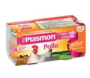 PLASMON OMOGENEIZZATO POLLO 120 G X 2 PEZZI - farmaidea24.com