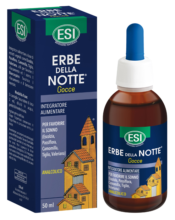 ESI ERBE DELLA NOTTE GOCCE ANALCOLICO 50 ML - farmaidea24.com
