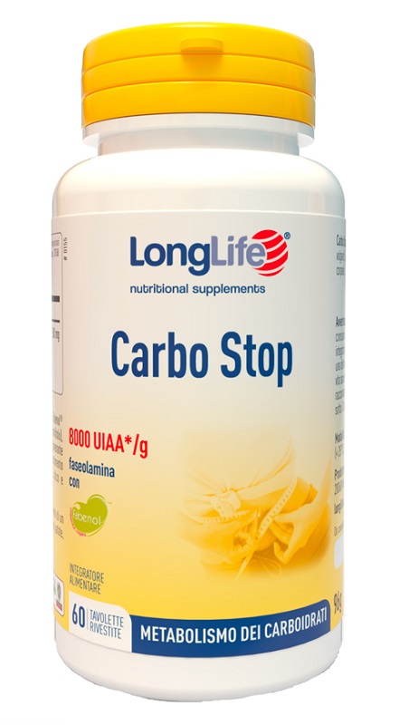 LONGLIFE CARBO STOP 60 TAVOLETTE RIVESTITE - farmaidea24.com