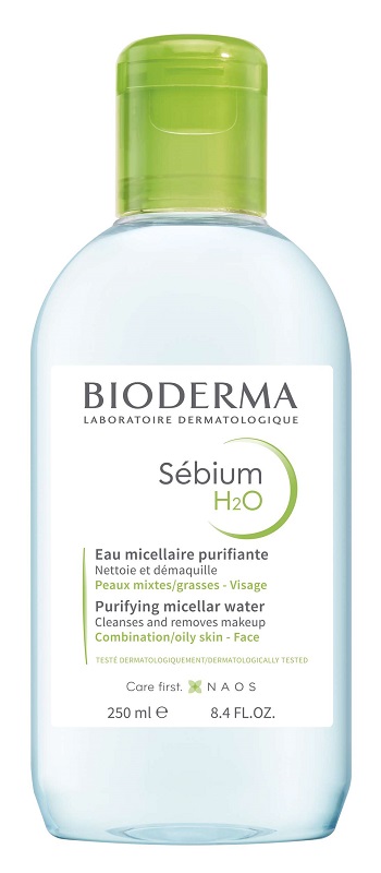 SEBIUM H2O ACQUA MICELLARE DETERGENTE PURIFICANTE 250 ML - farmaidea24.com
