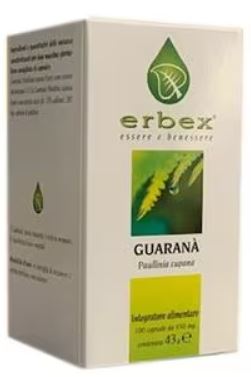 GUARANA 100 CAPSULE 430MG - farmaidea24.com