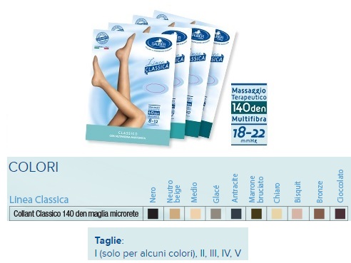 SAUBER COLLANT 140 DENARI MAGLIA MICRORETE NEUTRO BEIGE 5 LINEA CLASSICA - farmaidea24.com
