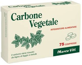 CARBONE VEGETALE 25 COMPRESSE - farmaidea24.com