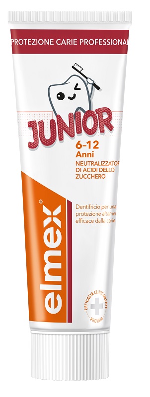 ELMEX JUNIOR PROFESSIONAL DENTIFRICIO 75 ML - farmaidea24.com