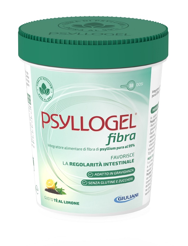 PSYLLOGEL FIBRA TE LIMONE VASO 170 G - farmaidea24.com
