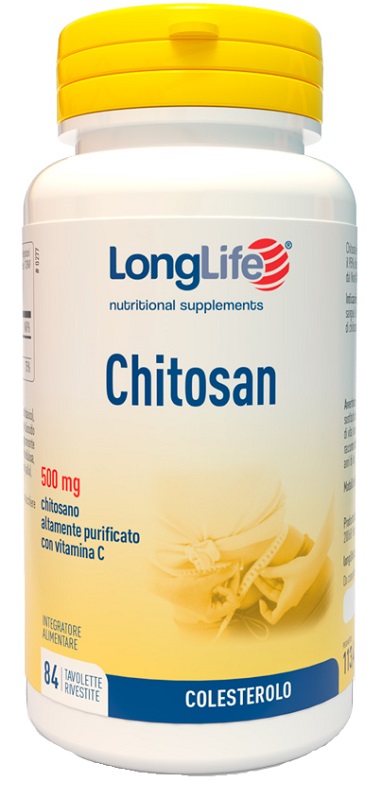 LONGLIFE CHITOSAN 84 TAVOLETTE RIVESTITE - farmaidea24.com