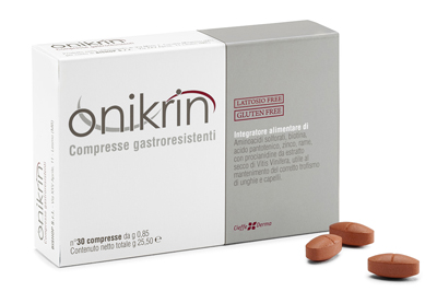 ONIKRIN 30 COMPRESSE - farmaidea24.com
