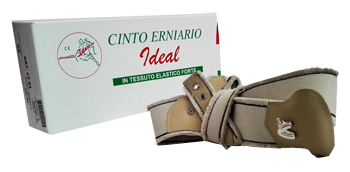 CINTO ERNIARIO IDEAL IN TESSUTO ELASTICO FORTE DOPPIO GRIGIO FRANGIATO 95CM - farmaidea24.com