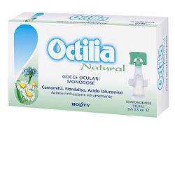 OCTILIA NATURAL GOCCE OCCHI IRRITATI E ARROSSATI 10 FLACONCINI MONODOSE 0,5 ML - farmaidea24.com