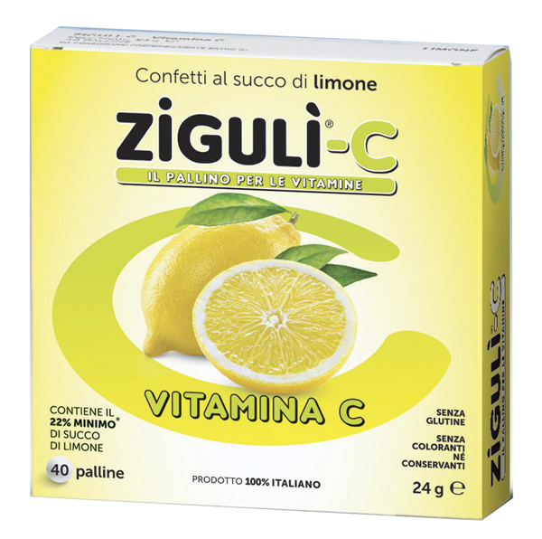 ZIGULI C LIMONE 40 CONFETTI 24 G - farmaidea24.com
