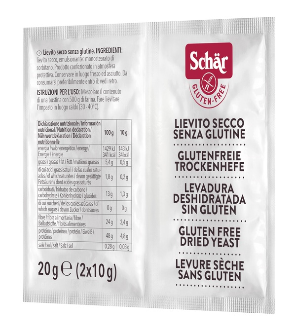 SCHAR LIEVITO SECCO 2 BUSTINE DA 10 G - farmaidea24.com