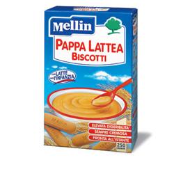 MELLIN PAPPA LATTE BISCOTTI 250 G NUOVO FORMATO - farmaidea24.com