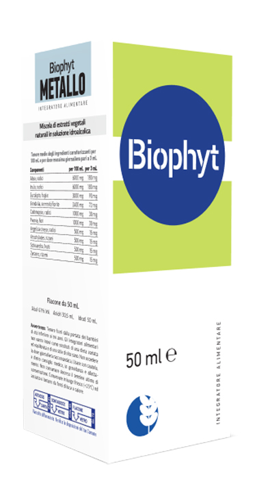 BIOPHYT METALLO 50 ML SOLUZIONE IDROALCOLICA - farmaidea24.com