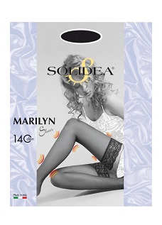 MARILYN 140 SHEER CALZA AUTOREGGENTE VISONE 4 - farmaidea24.com