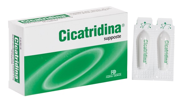 CICATRIDINA SUPPOSTE 10 PEZZI - farmaidea24.com