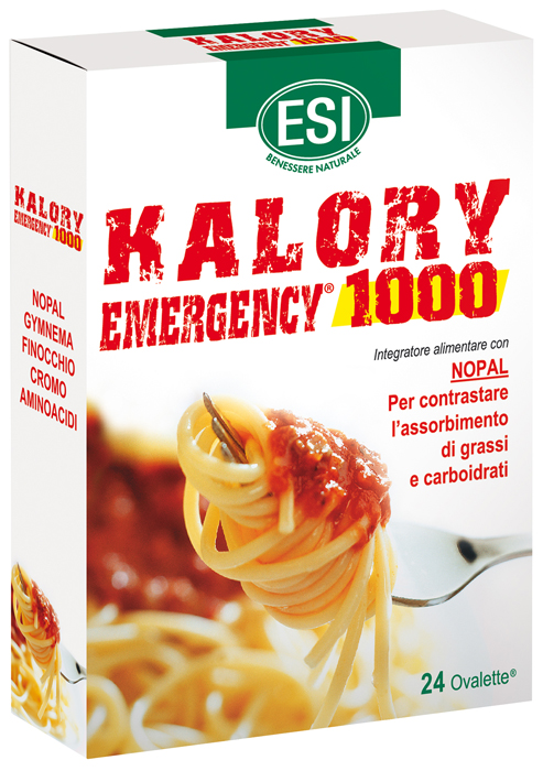 ESI KALORY EMERGENCY 1000 24 OVALETTE - farmaidea24.com