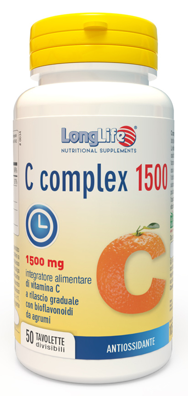 LONGLIFE C COMPLEX 1500 T/R 50 TAVOLETTE DIVISIBILI - farmaidea24.com