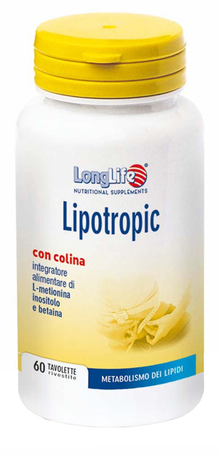 LONGLIFE LIPOTROPIC 60 TAVOLETTE RIVESTITE DA 1,5 G - farmaidea24.com