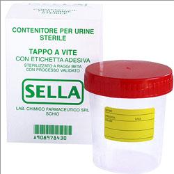CONTENITORE PER URINA STERILE MISURA GRANDE CAPIENZA 120 ML - farmaidea24.com