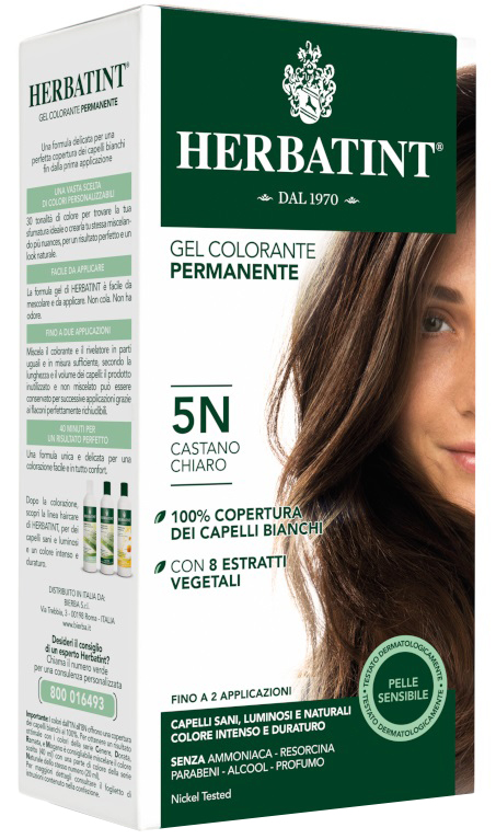 HERBATINT 5N CASTANO CHIARO 150 ML - farmaidea24.com