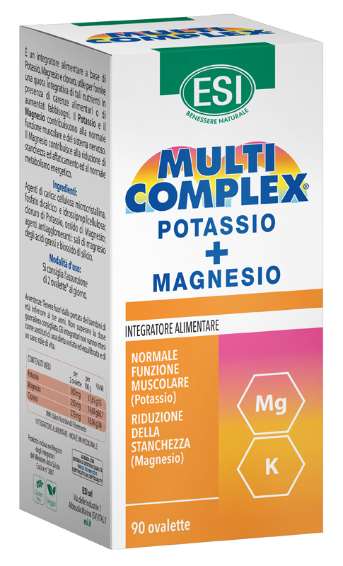ESI MULTICOMPLEX POTASSIO MG 90 OVALETTE - farmaidea24.com