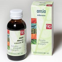 ALBIZZIA ANSIA ESTRATTO INTEGRALE SINERGICO 60 ML PREPARATO 18 - farmaidea24.com