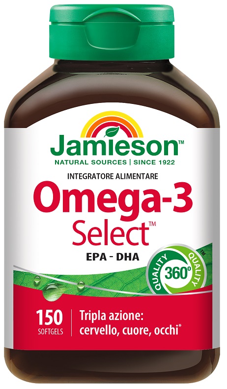 JAMIESON OMEGA-3 SELECT 150 PERLE - farmaidea24.com