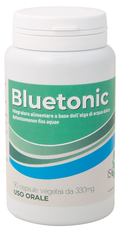 BLUE TONIC 90 CAPSULE VEGETALI 300 MG APHANIZOMENON FLOS AQUAE ALGA - AFA GEN - farmaidea24.com