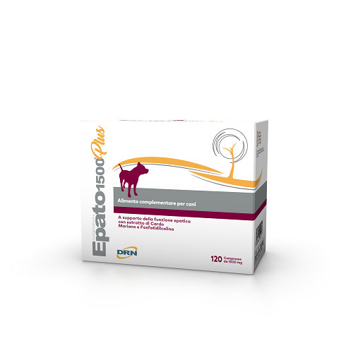 EPATO 1500 PLUS 120 COMPRESSE CANE - farmaidea24.com